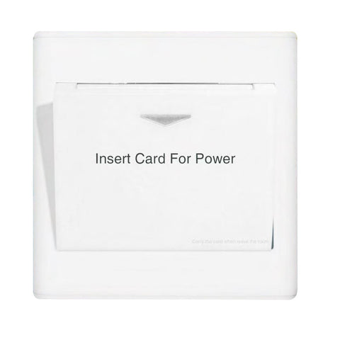 Energy Key Card Saver White - SE Home