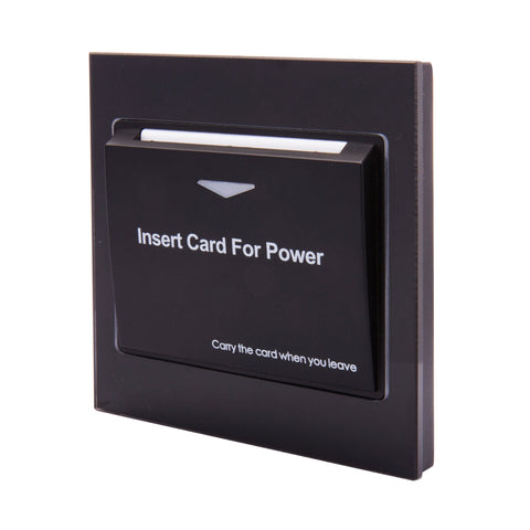 Energy Key Card Saver Black - SE Home