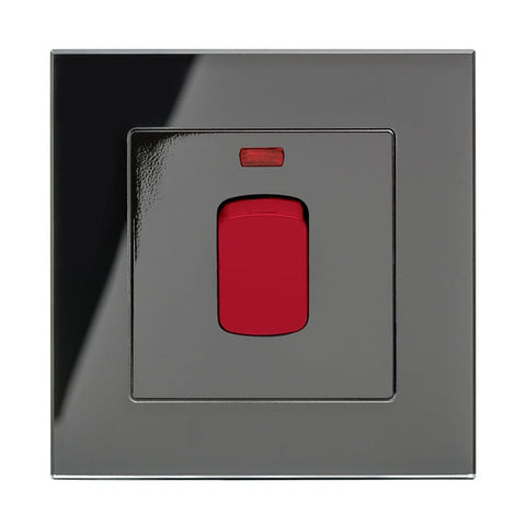 Crystal CT 45A DP Switch with Neon Black - SE Home