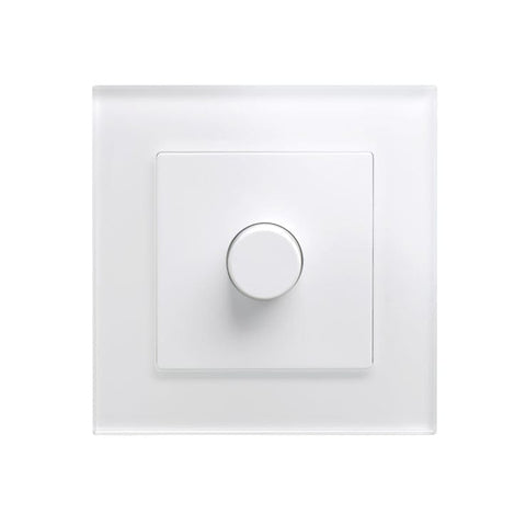 Crystal PG 1G Rotary LED Dimmer Switch 2 Way White - SE Home