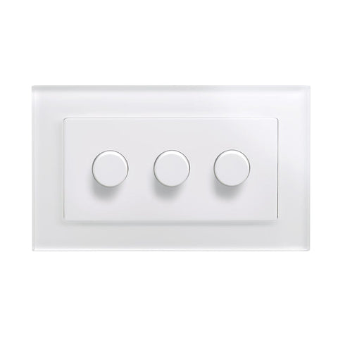 Crystal PG 3G Rotary LED Dimmer Switch 2 Way White - SE Home
