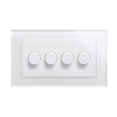 Crystal PG 4G Rotary LED Dimmer Switch 2 Way White - SE Home