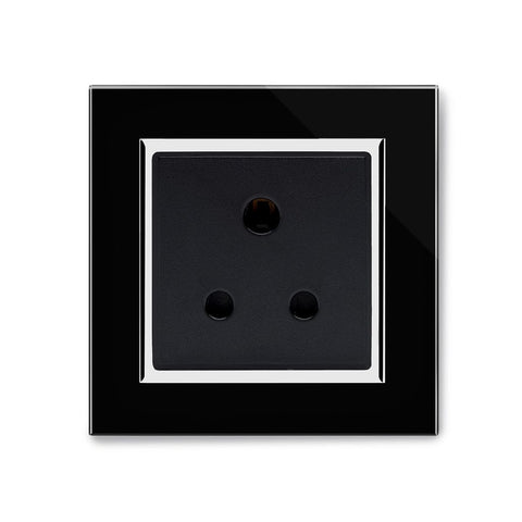 Crystal CT 5A Socket Black - SE Home