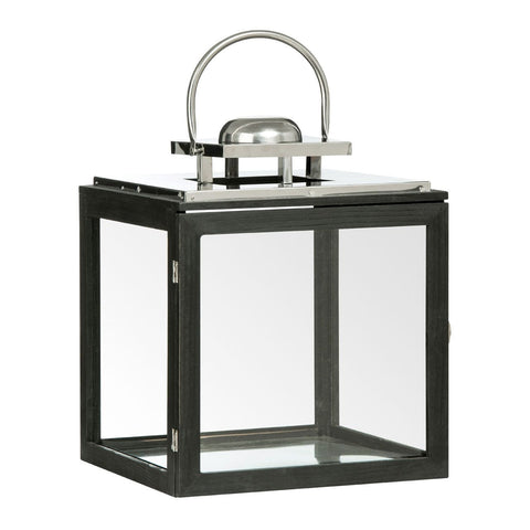 Large Stainless Steel Lantern - SE Home