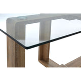 Barton Clear Tempered Glass Dining Table - SE Home