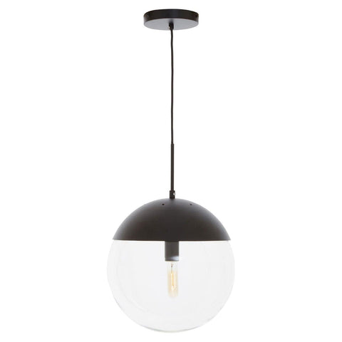 Revive Black Finish Pendant Light