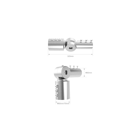 180 Degree Rotatable Bracket for Slim LED Streetlight - SE Home
