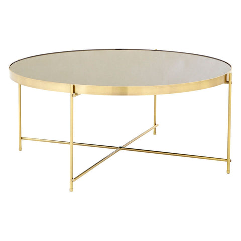 Coffee Tables Allure Black Mirror Coffee Table