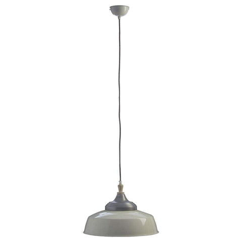 Oslo Large White Bowl Shaped Pendant Light - SE Home