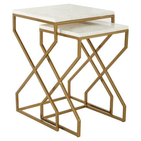 Kitchen & Dining Room Tables Rabia Set Of 2 Nesting Side Tables