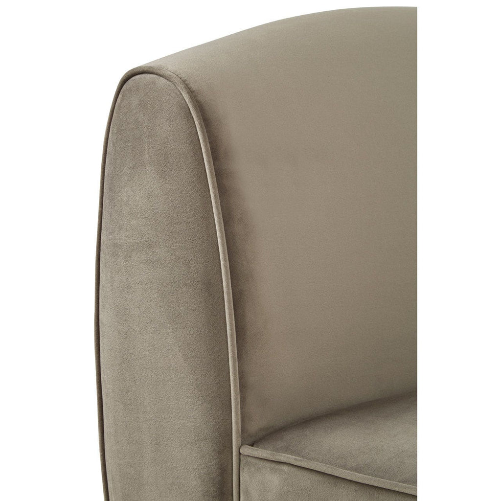 Batix Grey Left Arm Chaise Longue SE Home