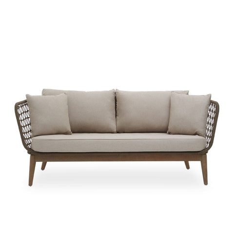 Opus Three Seat Grey Sofa - SE Home