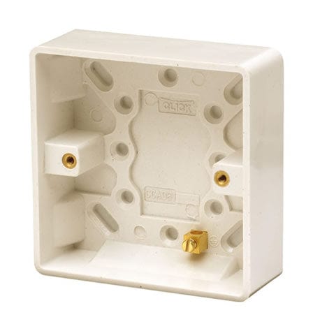 1 Gang 25mm Deep Pattress - SE Home