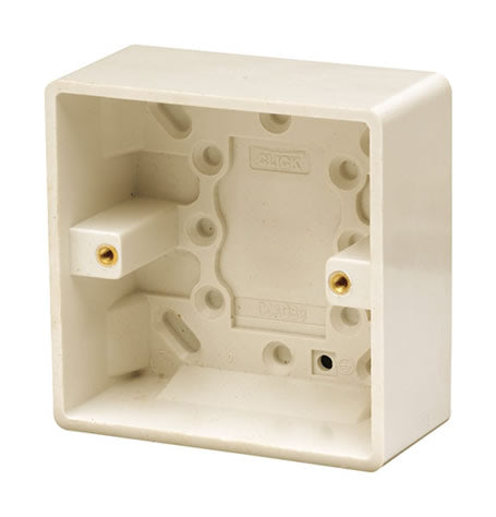 1 Gang 35mm Deep Pattress - SE Home