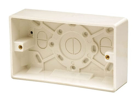 2 Gang 35mm Deep Pattress - SE Home