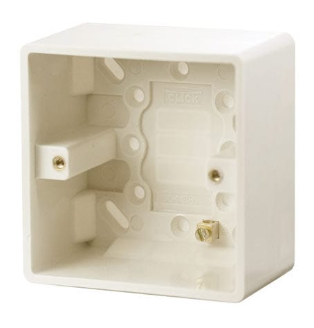 1 Gang 47mm Deep Pattress - SE Home