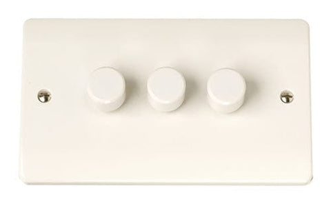 3 Gang 2 Way 250w Dimmer Switch - SE Home