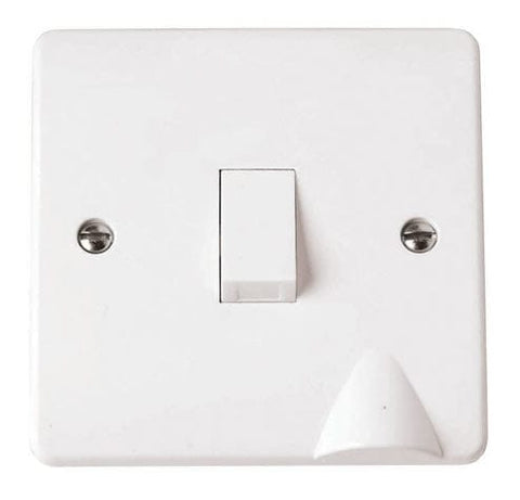 White 20A DP Switch - SE Home