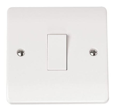 White Electrical Sockets and Switches White 10AX Intermediate Switch