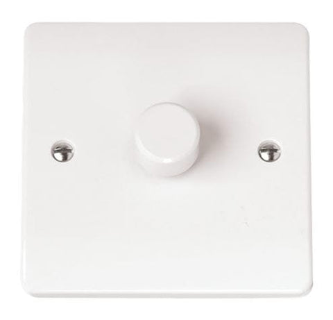 White 1 Gang 2 Way 250va Dimmer Switch - SE Home