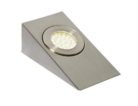 Satin Nickel Culina Lago LED Under Cabinet Light - 1.5W - IP44 - 6000K - SE Home