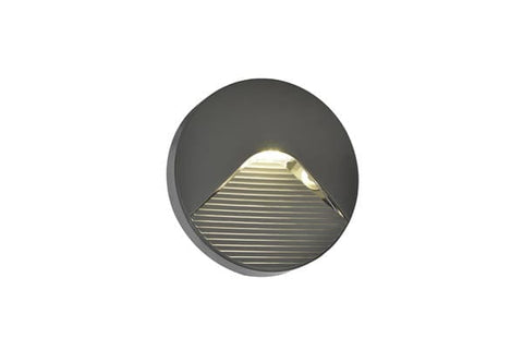 BREEZ Surface louvered Circular brick - Guide Light - SE Home
