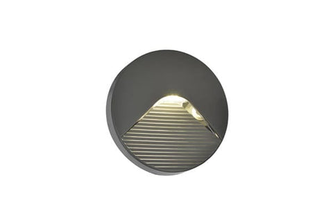 Outdoor Lighting BREEZ Surface louvered Circular brick - Guide Light