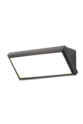 Outdoor Lighting Luton Small LED Wedge Wall Fitting Black