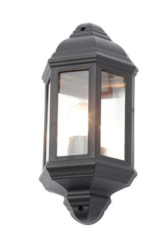 Outdoor Lighting Coast Athena Wall Lantern Black