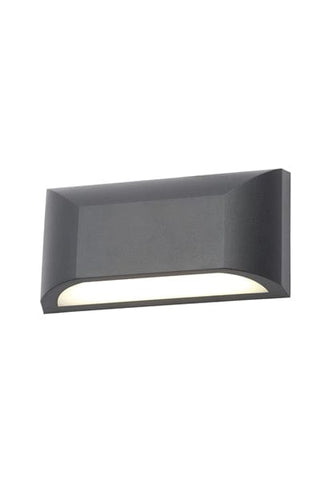 Outdoor Lighting Coast Poole LED Wall Fitting Black