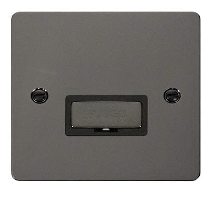 Flat Plate Black Nickel Ingot 13A Connection Unit - SE Home