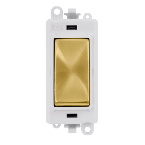 Gridpro 20A Dp Switch Module - White Trim - SE Home