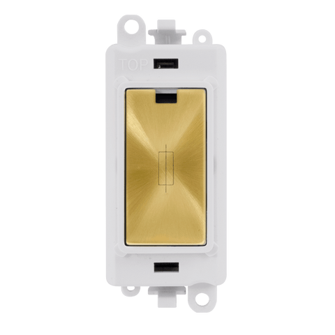 Gridpro 13A Fused Spur Module - White Trim - SE Home