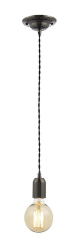 Black Nickel Inlight Black Twist Decorative Cable Set -  E27 -  42W