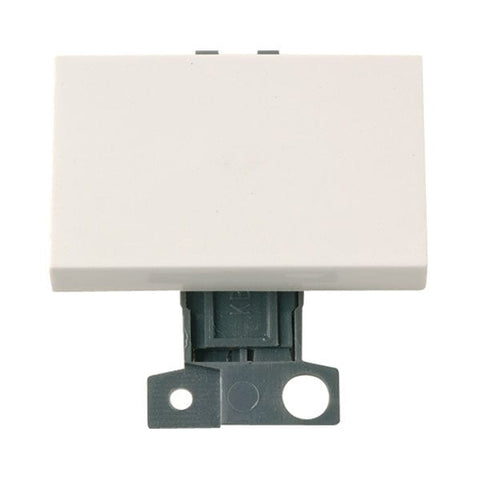 Minigrid Plastic 2 Way 10AX “paddle” Switch - Polar White - SE Home