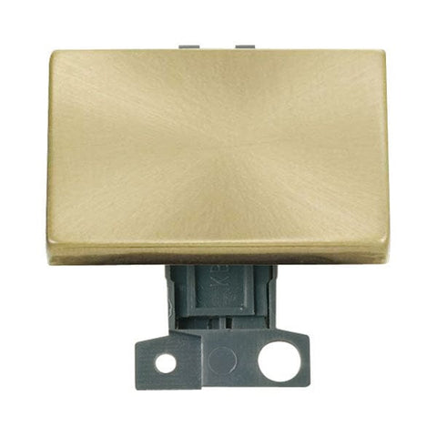 Minigrid Ingot 2 Way Ingot 10AX “paddle” Switch - Satin Brass - SE Home