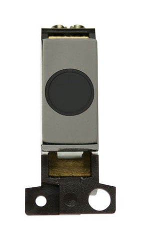 Minigrid Ingot 20A Ingot Flex Outlet Module - Black- Black Nickel - SE Home
