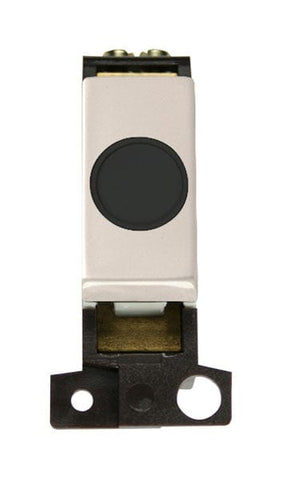 Minigrid Ingot 20A Ingot Flex Outlet Module - Black - Pearl Nickel - SE Home