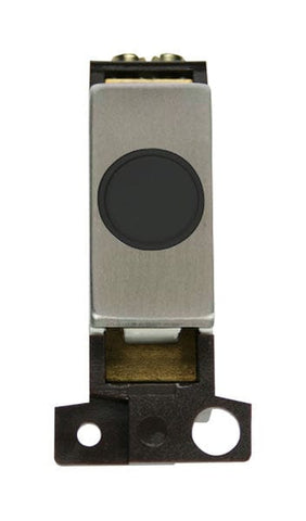 Minigrid Ingot 20A Ingot Flex Outlet Module - Black - Stainless Steel - SE Home