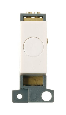 Minigrid Plastic 20A Flex Outlet Module - Polar White - SE Home