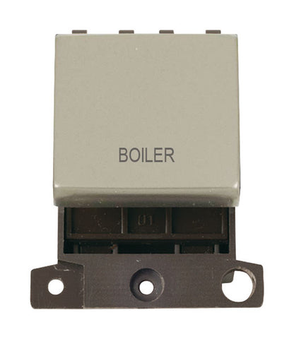 Minigrid Ingot Printed 20A DP Ingot Switch - Pearl Nickel - Boiler - SE Home