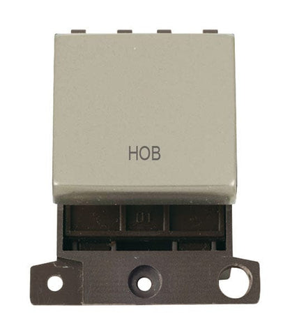 Minigrid Ingot Printed 20A DP Ingot Switch - Pearl Nickel - Hob - SE Home