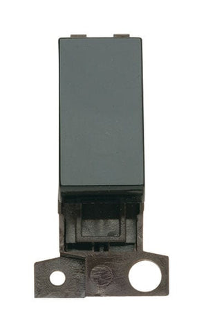 Minigrid Plastic 10AX Intermediate Switch - Black - SE Home
