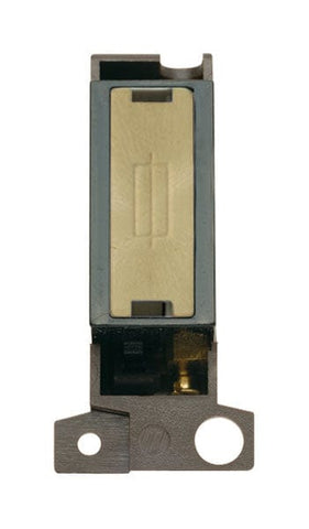 Minigrid Ingot 13A Fused Ingot Fcu Module - - Black satin Brass - SE Home
