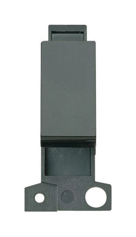 Minigrid Plastic 10A 3 Position Switch - Black - SE Home