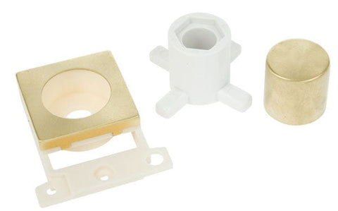 Minigrid Ingot Dimmer Module Mounting Kit - Satin Brass - SE Home