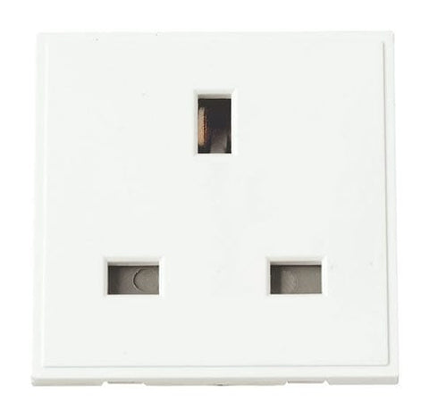 13A Uk Socket Outlet - Polar White - SE Home