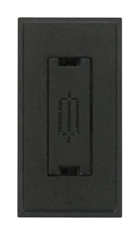 13A Fused Fcu New Media Module - Black - SE Home