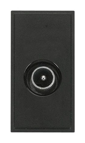 Single Male Coaxial - Black - SE Home