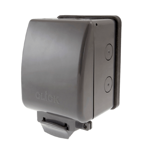 AquIP IP66 Weatherproof 13A DP Switched Single Socket - SE Home